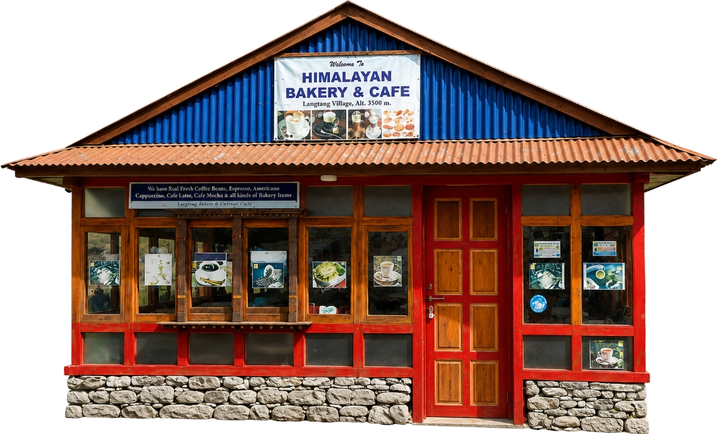 Himalayan Bakery illustration